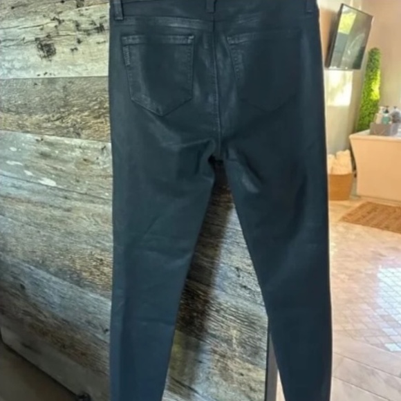 PAIGE Verdugo Ankle Jeans – Sterling Dark Coated – Size 25 - Picture 9 of 10